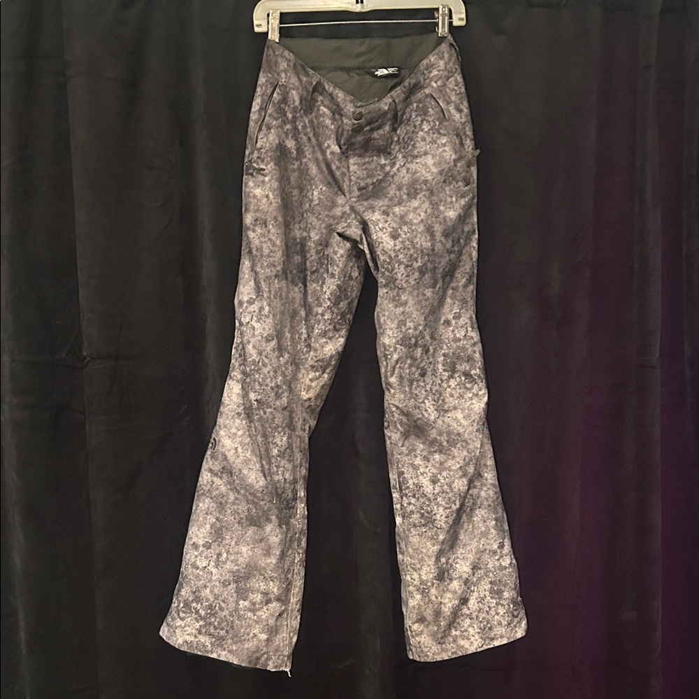 The North Face Black/Gray Printed Snowpants